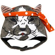 猫世界 着ぐるみ帽子 くまおさん [キャラクターグッズ]