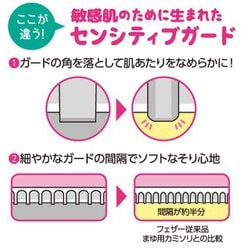 ヨドバシ.com - フェザー安全剃刀 ピアニィ 敏感肌 フェイス用ガード付