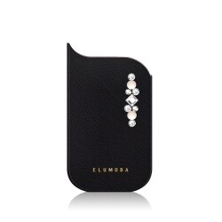 IQOS用ビジューデコレーションケース ブラック EL-iq06-dc