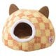2016 やわらかプチハウス イエロー [ペットベッド 猫ベッド 秋冬ベッド]