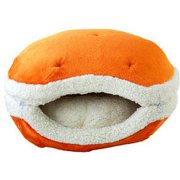 ニャンともおおきなマカロン2017 かぼちゃ [ペットベッド 猫ベッド 秋冬ベッド]