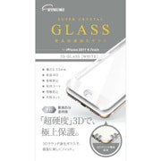 V-81963 [液晶保護強化ガラス iPhone 8/7/6s/6用 3D全面ガラス ホワイト]