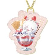 銀魂 ギン猫シリーズ PUレザーキーホルダー A.いちごのパフェ [約70×95mm以内]