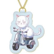 銀魂 ギン猫シリーズ PUレザーキーホルダー B.ブンブンスクーター [約70×95mm以内]