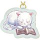 銀魂 ギン猫シリーズ PUレザーキーホルダー D.読書 [約70×95mm以内]