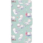 iPhone 7/6s/6 銀魂 ギン猫シリーズ 手帳型スマートフォンケース 3.ぐうたらな一日 [約W104×H72×D15mm]