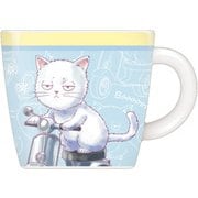 銀魂 ギン猫シリーズ マグカップ 2.ブンブンスクーター [約直径95×H86mm]