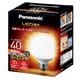 LED電球 ボール電球タイプ 70mm径 40形相当 430lm 広配光タイプ E26口金 電球色相当 LDG4LG70W