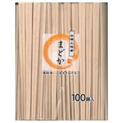 M-023 まどか 白樺元禄箸 裸 100膳