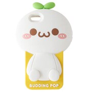 長草くん シリコンスマホカバー(黄色) iPhone 7 Plus用