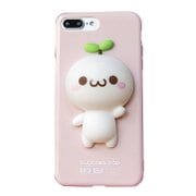 41027 [ピンク長草くん スマホカバー iPhone7 Plus用]