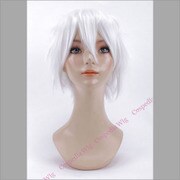 コスペディアウィッグ ツンツンショート クリアホワイト