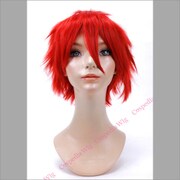 コスペディアウィッグ ツンツンショート バーニングレッド