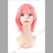 コスペディアウィッグ アレンジショート ピーチピンク