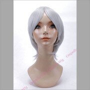 コスペディアウィッグ シンプルショート シルバー