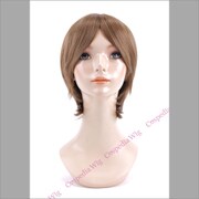 コスペディアウィッグ シンプルショート アーモンドブラウン