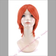 コスペディアウィッグ シンプルショート ラッカーレッド