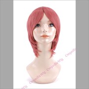 コスペディアウィッグ シンプルショート ローズピンク