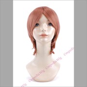 コスペディアウィッグ シンプルショート ファイアブリック