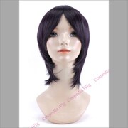 コスペディアウィッグ シンプルショート バイオレットブラック