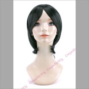 コスペディアウィッグ シンプルショート グリーンブラック