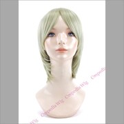 コスペディアウィッグ シンプルショート グリーンティー