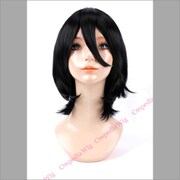 コスペディアウィッグ ショートボブ ブラック