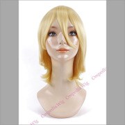 コスペディアウィッグ ショートボブ クリームイエロー