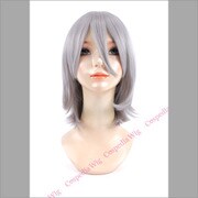 コスペディアウィッグ ショートボブ ストーンシルバー