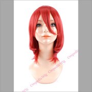 コスペディアウィッグ ショートボブ カーマイン