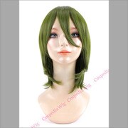 コスペディアウィッグ ショートボブ エバーグリーン