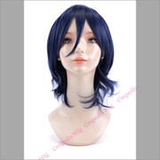 コスペディアウィッグ アレンジウェーブ ブルーブラック