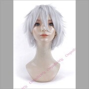 コスペディアウィッグ ツンツンショート シルバー