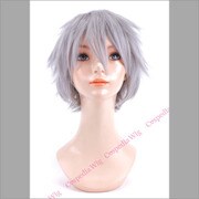 コスペディアウィッグ ツンツンショート ストーンシルバー