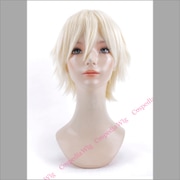 コスペディアウィッグ レイヤーショート ホワイトゴールド