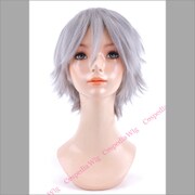コスペディアウィッグ レイヤーショート ストーンシルバー