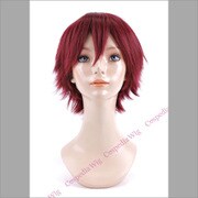 コスペディアウィッグ レイヤーショート ボルドー