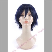 コスペディアウィッグ レイヤーショート ブルーブラック