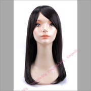 コスペディアウィッグ ミディアム 50cm ナチュラルブラック