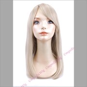 コスペディアウィッグ ミディアム 50cm シャンパンゴールド