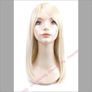 コスペディアウィッグ ミディアム 50cm ホワイトゴールド
