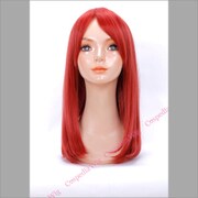 コスペディアウィッグ ミディアム 50cm カーマイン