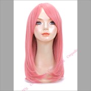 コスペディアウィッグ ミディアム 50cm ピンク