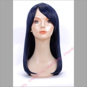コスペディアウィッグ ミディアム 50cm ブルーブラック