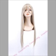 コスペディアウィッグ ロングストレート 80cm シャンパンゴールド