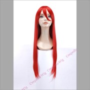 コスペディアウィッグ ロングストレート 80cm バーニングレッド