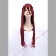 コスペディアウィッグ ロングストレート 80cm ボルドー