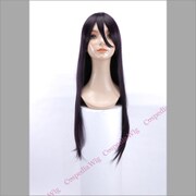 コスペディアウィッグ ロングストレート 80cm バイオレットブラック