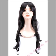 コスペディアウィッグ ロングウェーブ ナチュラルブラック