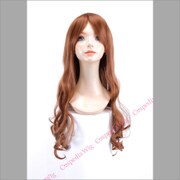 コスペディアウィッグ ロングウェーブ キャラメルブラウン